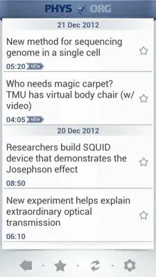 Phys.org News android App screenshot 3