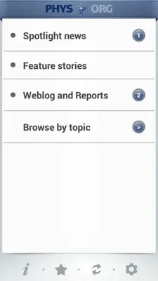 Phys.org News android App screenshot 4